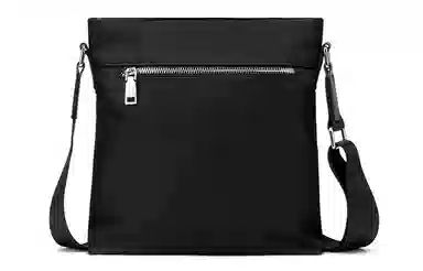 Mashalanti Casual Nylon Crossbody Bag Black