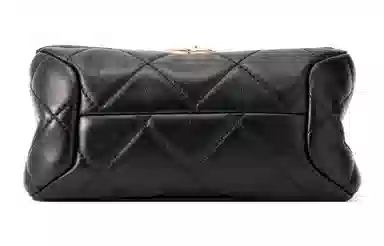 CHANEL 22A Chain Flap Mini Bag Black