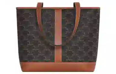 Celine Cabas Small Brown