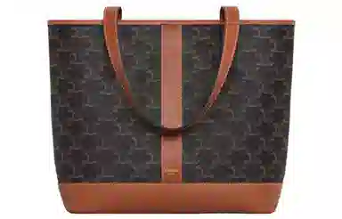 Celine Cabas Small Brown