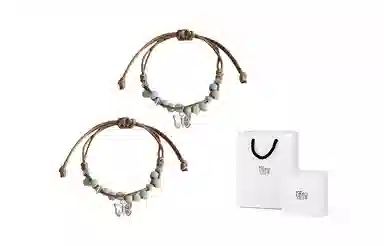 饰伴 国潮小众设计感复古新国风文艺蝴蝶手链 时尚潮流可爱百搭手饰 女款