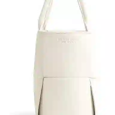 Bottega Veneta BV Woven Strapless Tote White