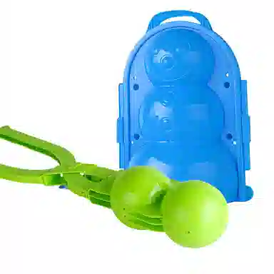 小牧马 爱心夹雪球夹子 打雪仗雪地模具 玩雪套装 玩具