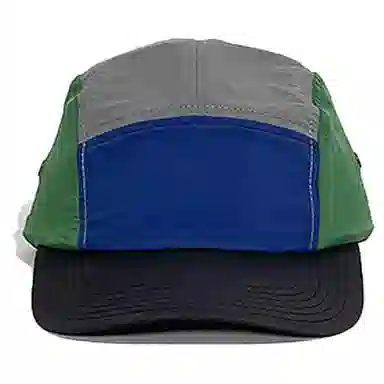 山一丸 平檐帽户外运动滑板日系拼色速干 鸭舌帽 男女同款情侣款