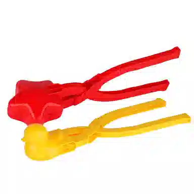 小牧马 爱心夹雪球夹子 打雪仗雪地模具 玩雪套装 玩具