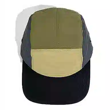 山一丸 平檐帽户外运动滑板日系拼色速干 鸭舌帽 男女同款情侣款