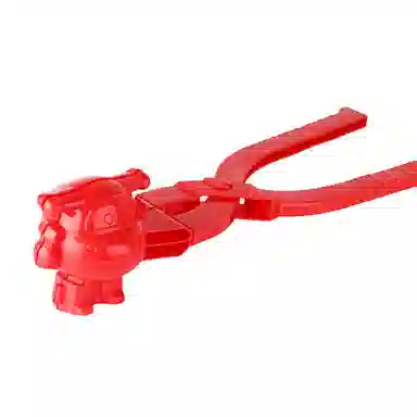 小牧马 爱心夹雪球夹子 打雪仗雪地模具 玩雪套装 玩具