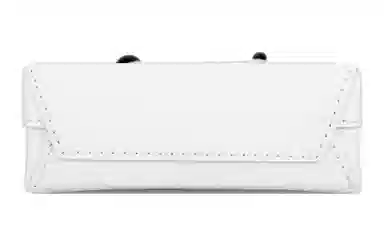 Balenciaga Logo Tote Bag White