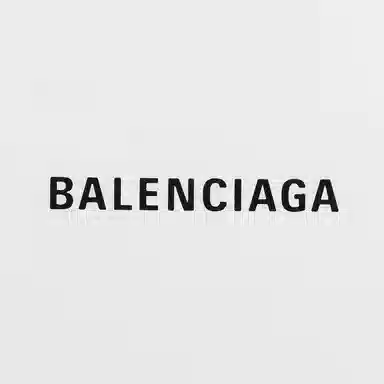 Balenciaga Logo Tote Bag White