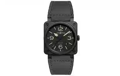 BELL ROSS 100 42mm BR0392-BL3-CESCA