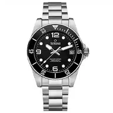 TITONI 600 42mm 83600-S-BK-256