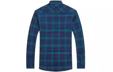 恒源祥 加厚保暖纽扣方领羽绒长袖衬衫 男款