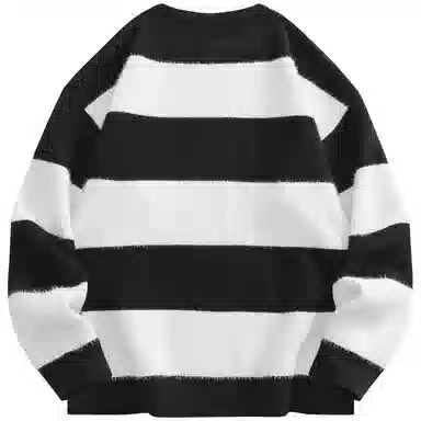 Doraemon Striped Knit Sweater