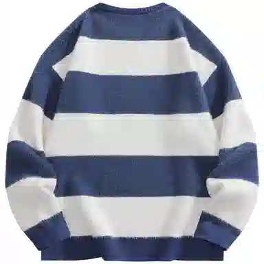 Doraemon Striped Knit Sweater