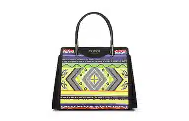 COOGI Sweater Pattern Tote