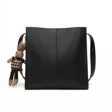 稻草人 女包可爱布偶挂件 聚氨酯革 斜挎包单肩包 常规 女款 咖啡色/黑色/杏色