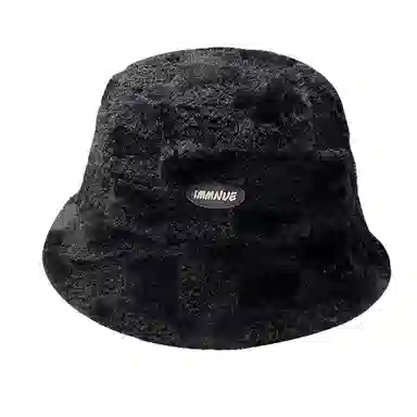 WODONBLE Bucket Hat Plaid Plush Warm
