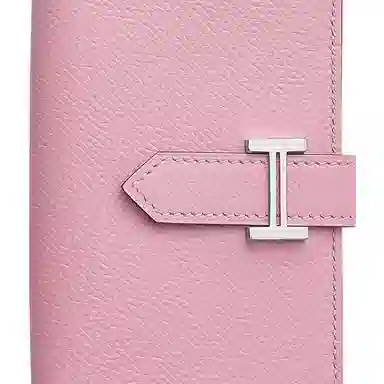 HERMES Bearn Epsom X9 Mauve Sylvestre