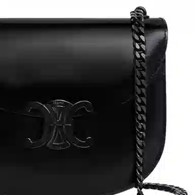 Celine Triomphe Crossbody Bag Black