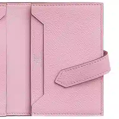 HERMES Bearn Epsom X9 Mauve Sylvestre