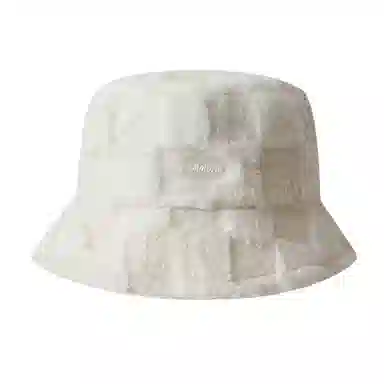 WODONBLE Bucket Hat Plaid Plush Warm