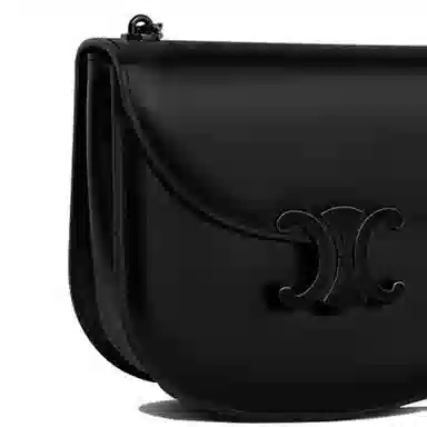 Celine Triomphe Crossbody Bag Black