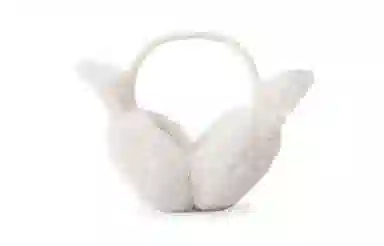 白卷 保暖防冻可爱毛绒护耳朵 耳罩 男女同款情侣款