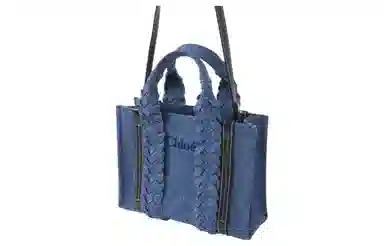 Chloe Woody Logo Tote