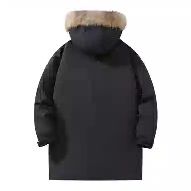 The Simpsons Letter Embroidered Parka