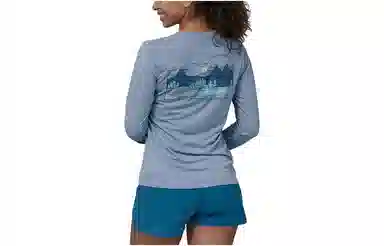 patagonia Long-Sleeved Capilene Cool Daily Graphic T