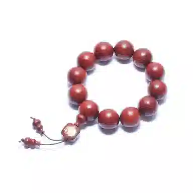 潘家园 潘淘荟 圆珠文玩 木作手串 男女同款情侣款 血檀