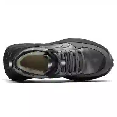 星期六 合成革 加绒 羊毛 保暖 系带 高帮 休闲鞋 男款