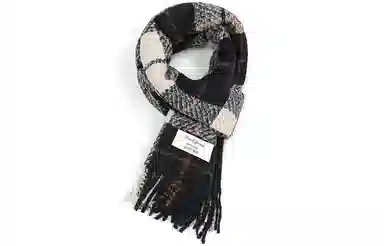 优幽兰 针织百搭时尚多用途秋冬季加厚防风御寒保暖护脖简约休闲 绒线围巾 女款