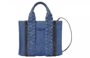 Chloe Woody Logo Tote