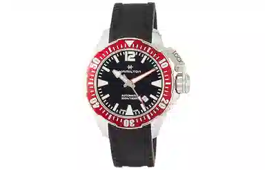 Hamilton 42mm Automatic Black Rubber