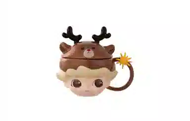 POP MART DIMOO Snowman's Letter Mug 2023 Christmas