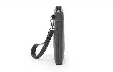 马莎兰缇 简约高级时尚商务差旅大容量百搭轻便超薄通勤 合成革 腋下包手抓包手拿包 常规 男款 烟灰色