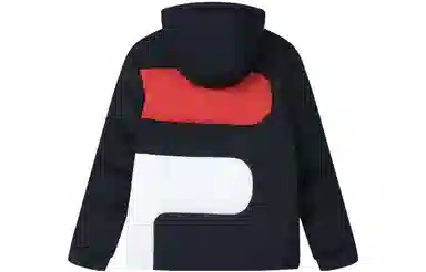 FILA Logo Print Down Jacket