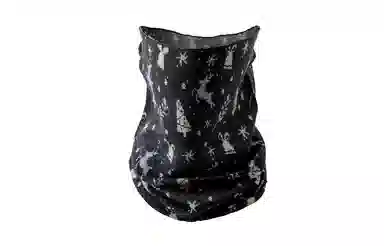 白卷 满天星 露耳设计 围脖 男女同款情侣款