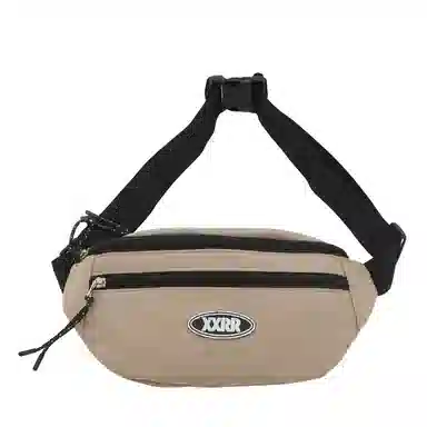 尼格尔手机腰包潮牌男士胸包日系简约轻便尼龙单肩小背包女休闲运动斜挎包男女同款情侣款 多色