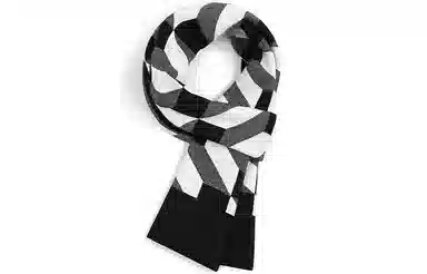 优幽兰 秋冬百搭时尚韩版显脸小针织商务休闲气质简约防风防寒经典款保暖护 绒线围巾 男款