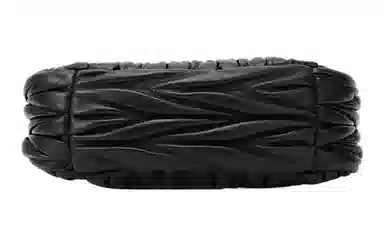 Miu Miu Matelassé Hobo Bag Black