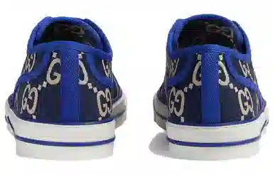 GUCCI Tennis 1977 Low Top Blue