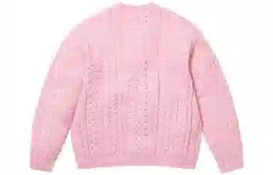 Supreme Appliqué Cable Knit Sweater