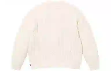 Supreme Appliqué Cable Knit Sweater