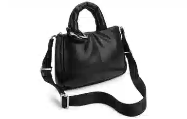 CHARLES&KEITH Noir Dark Brown Medium PU Shoulder Bag