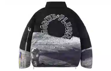 ICONS Lab Cyberpunk Astronaut Down Jacket Black