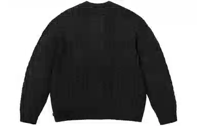 Supreme Appliqué Cable Knit Sweater