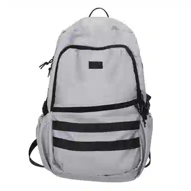 尼格尔 日系双肩包潮酷大学生书包高中生休闲旅行电脑背包大容量 尼龙 男女同款情侣款 多色