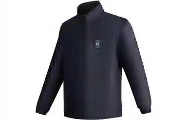 Armani Exchange Letter Logo Long Sleeve Jacket Navy